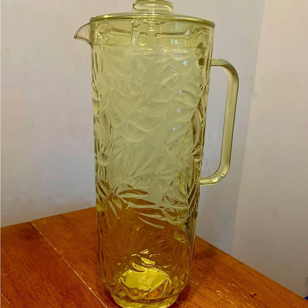Tabitha Brown for Target Acrylic Pitcher in Neon Yellow